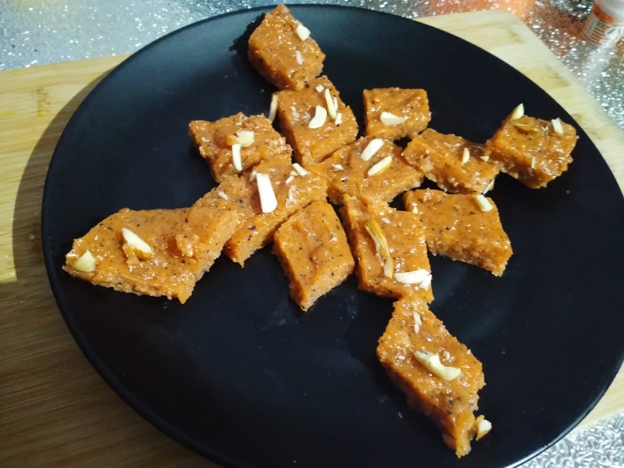 Dragon fruit barfi